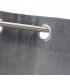 CORTINA 140 X 260 MACLE LONETA LABRADA GRIS OSCURO