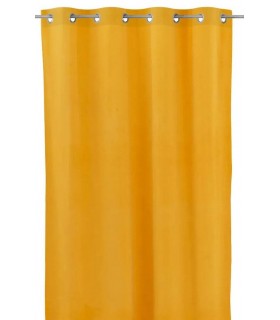 Cortina opaca para barra loneta labrada mdmhogar