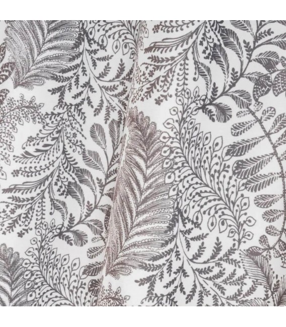 Cortina para barra opaca terciopelo impreso mdmhogar