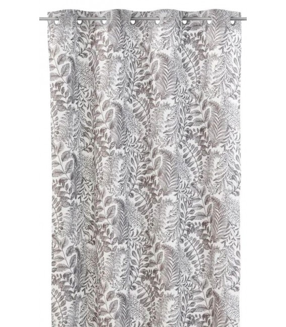 Cortina para barra opaca terciopelo impreso mdmhogar