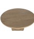 Mesa de comedor redonda grande madera maciza mdmhogar