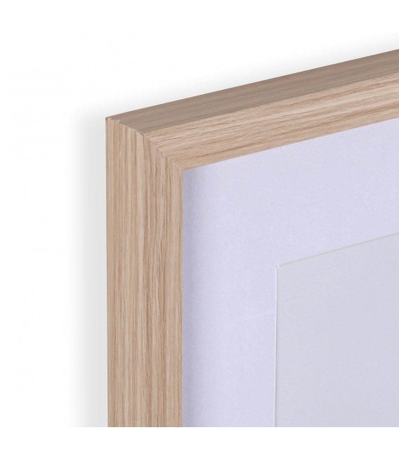 Lámina con paspartú motivo Paris azul mdmhogar