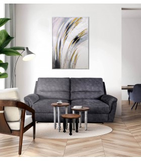 Bonito cuadro vertical de temática abstracta mdmhogar