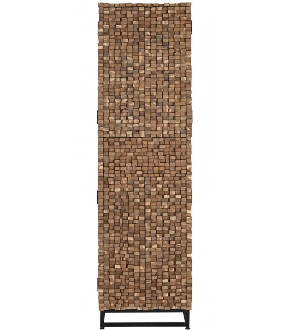 Armario alacena pequeño madera de teca reciclada mdmhogar