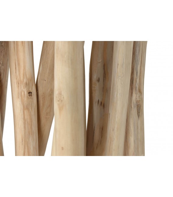 Bonito paraban madera de teca acabado natural mdmhogar