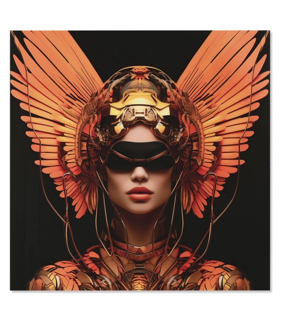 Cuadro cuadrado grande foto impresión mdmhogar