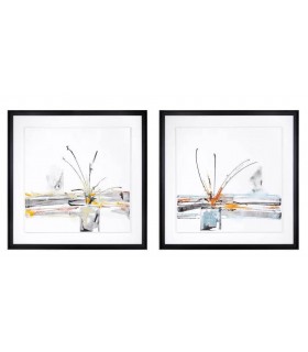 Cuadro díptico motivo jarrones originales  mdmhogar