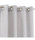 Cortina opaca para barra Jacquard en tonos grises mdmhogar