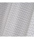 Cortina opaca para barra Jacquard en tonos grises mdmhogar