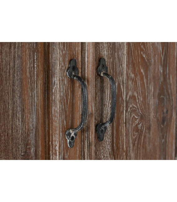 Armario alacena madera de teca color nogal mdmhogar