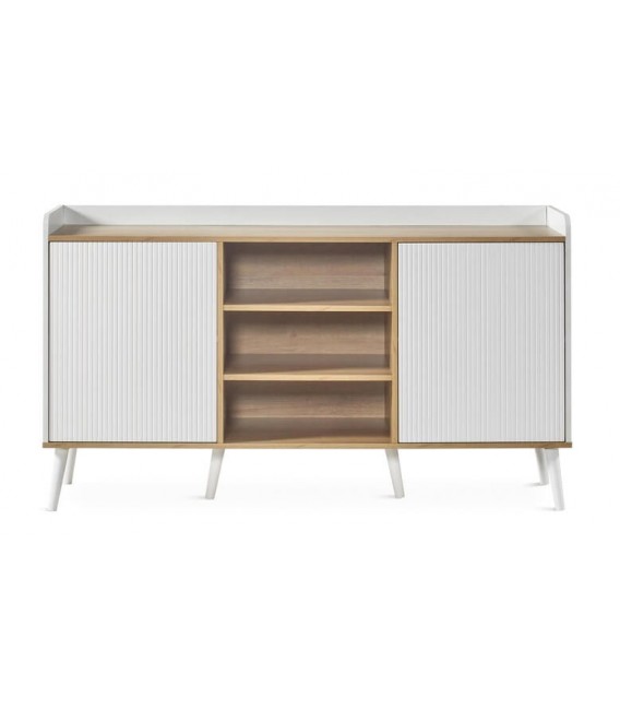 Aparador realizado en madera mdf imitación roble mdmhogar