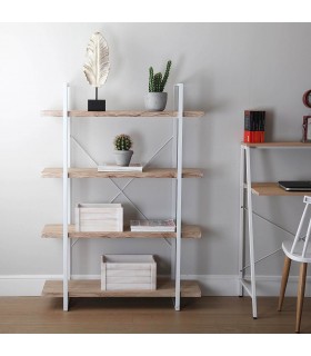 Estantería de estilo nórdico a media altura mdmhogar