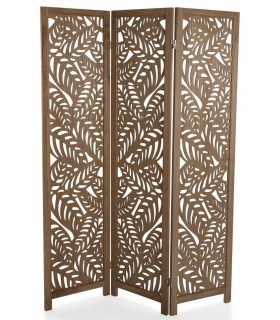 Bonito biombo dibujo de hojas  mdmhogar