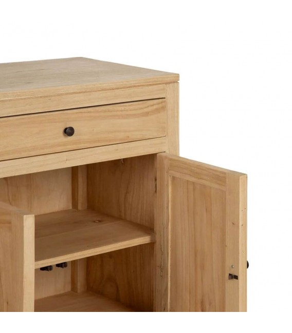 Aparador pequeño madera de mindi natural mdmhogar