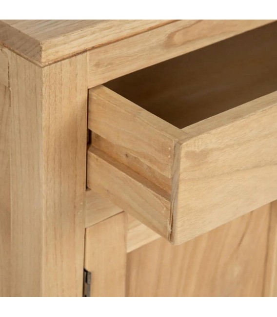 Aparador pequeño madera de mindi natural mdmhogar