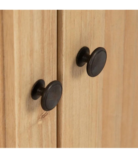 Aparador pequeño madera de mindi natural mdmhogar