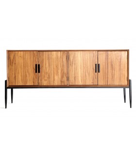 Aparador 4 puertas de estilo industrial mdmhogar