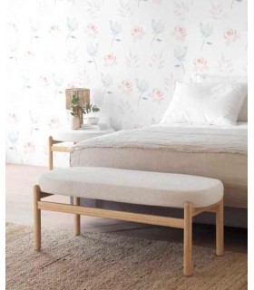 Banqueta original madera de pino  mdmhogar