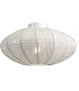 Plafón de techo realizado en metal calado mdmhogar