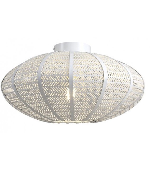 Plafón de techo realizado en metal calado mdmhogar