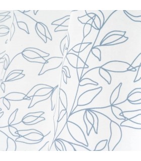 Cortina para barra opaca terciopelo impreso mdmhogar