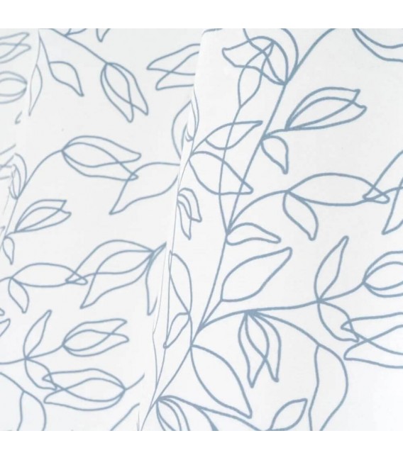 Cortina para barra opaca terciopelo impreso mdmhogar