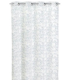 Cortina para barra opaca terciopelo impreso mdmhogar