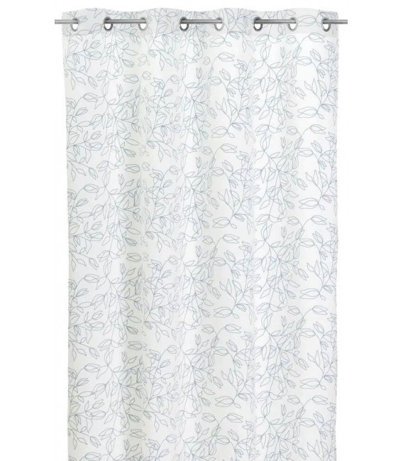 Cortina para barra opaca terciopelo impreso mdmhogar