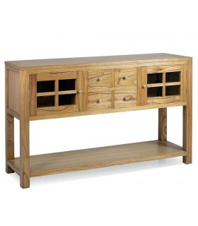 Consola de entrada grande madera mdmhogar