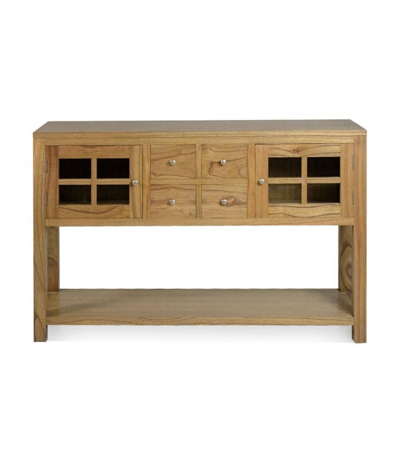 Consola de entrada grande madera mdmhogar