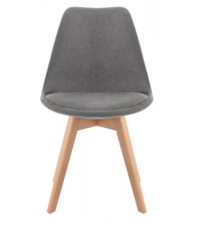 Silla cómoda patas en madera de haya mdmhogar