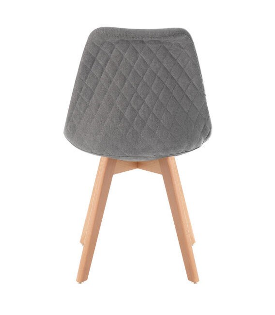Silla cómoda patas en madera de haya mdmhogar