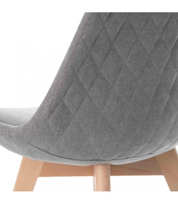 Silla cómoda patas en madera de haya mdmhogar