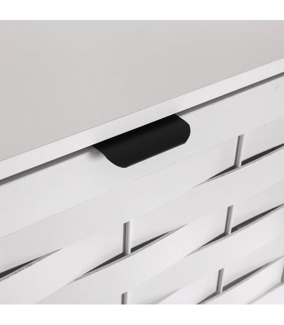 Mueble zapatero madera blanca mdmhogar