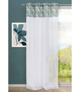 Visillo para barra cuerpo visillo blanco mdmhogar