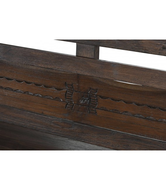 Banco de exterior madera maciza de teca  mdmhogar