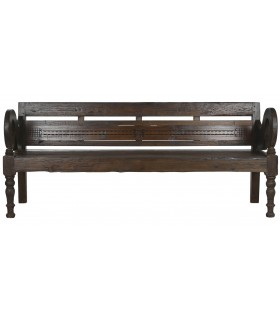 Banco de exterior madera maciza de teca  mdmhogar