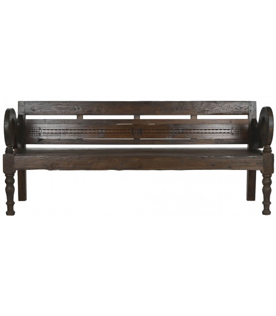 Banco de exterior madera maciza de teca  mdmhogar