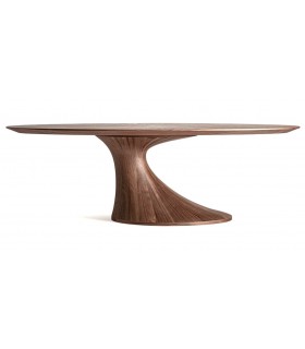 Mesa de comedor ovalada grande mdmhogar