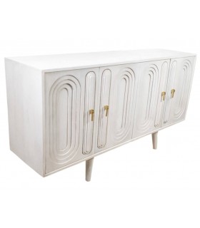 Aparador madera blanqueada mdmhogar