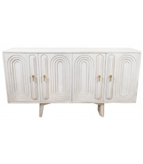 Aparador madera blanqueada mdmhogar