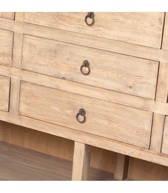 ESTANTERIA GRANDE 178 X  40 X 223 MURSIA MADERA PINO NATURAL