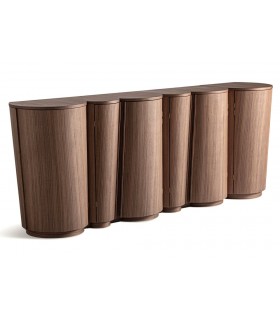 Aparador grande madera dm chapado en madera mdmhogar