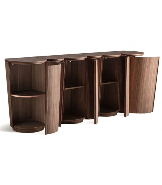 Aparador grande madera dm chapado en madera mdmhogar