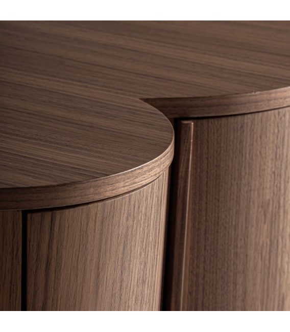 Aparador grande madera dm chapado en madera mdmhogar