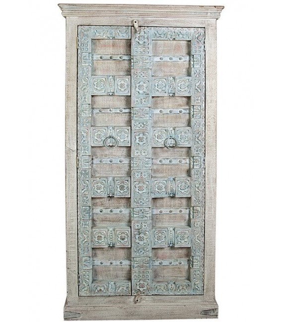 Armario alacena madera de mango natural mdmhogar