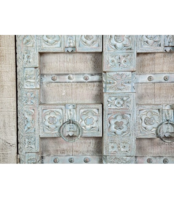 Armario alacena madera de mango natural mdmhogar