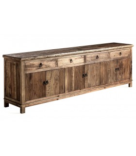 Aparador muy grande madera maciza de olmo mdmhogar