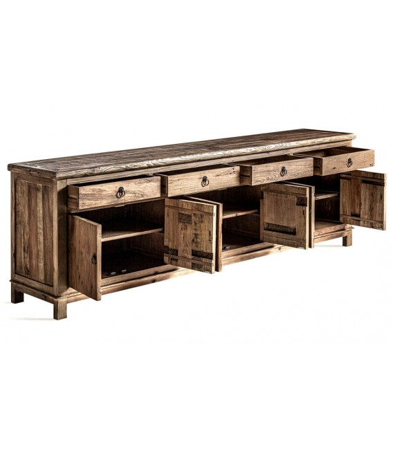 Aparador muy grande madera maciza de olmo mdmhogar