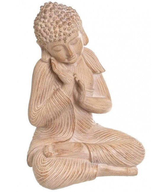 Figura de buda realizada en resina mdmhogar